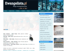 Tablet Screenshot of ewangelista.pl